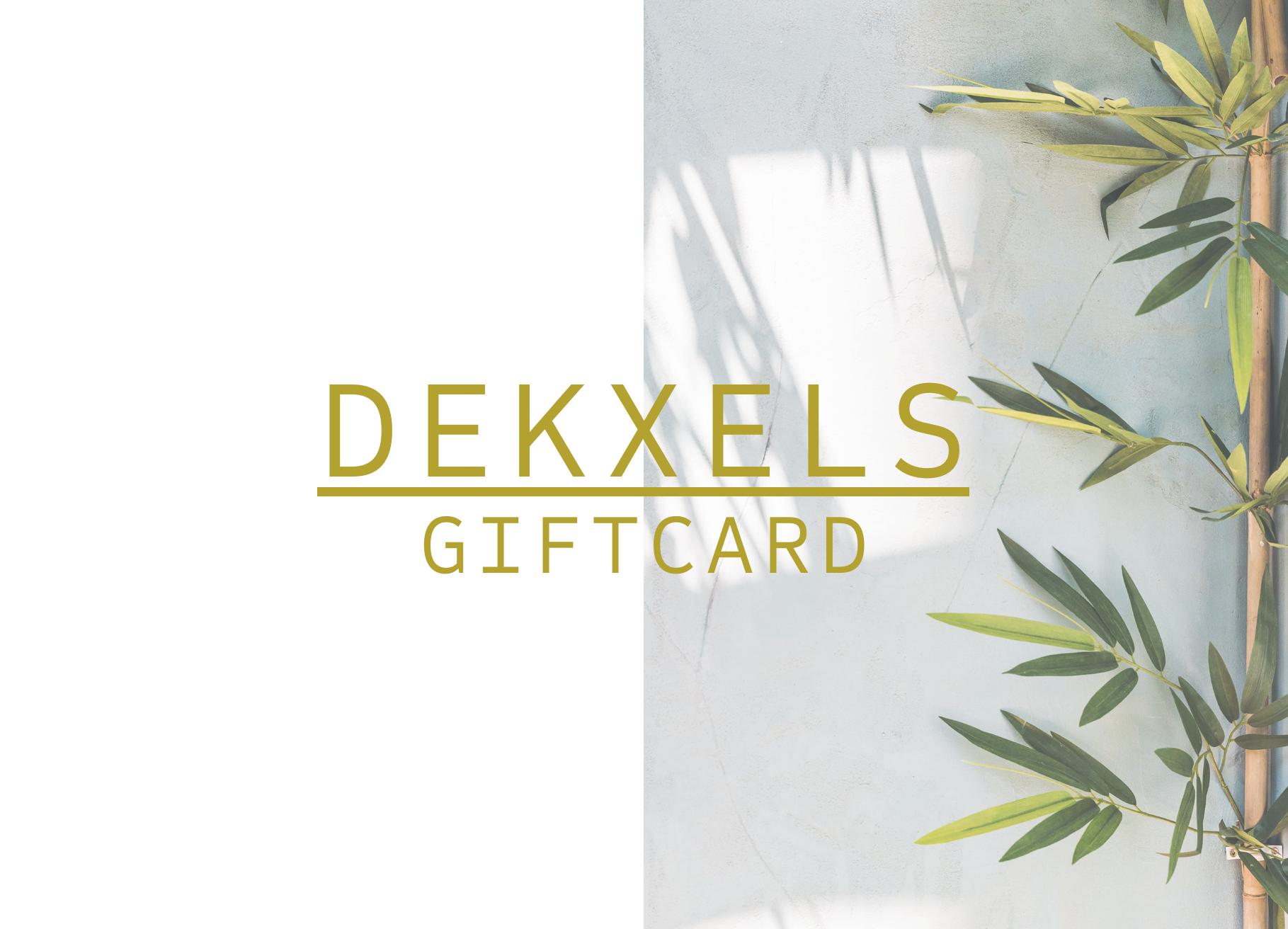 Dekxels giftcard